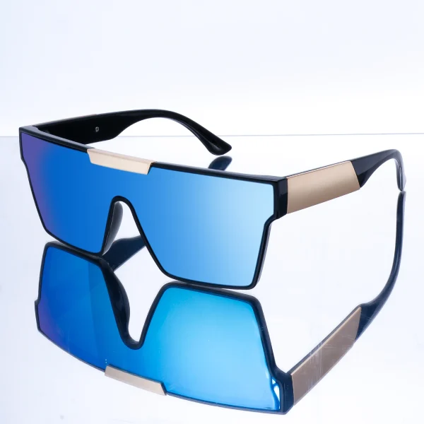Vintage Metal Decorate Sun Glasses pink Lens Large Frame Sports Sunglasses Cycling 2025 Custom Shades UV400 - Image 2