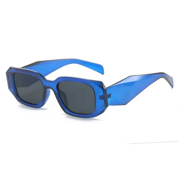 Sun Glasses Famous Brands Lunette De Sol Sunglasses Rectangle Shade Sun Glasses - Image 6