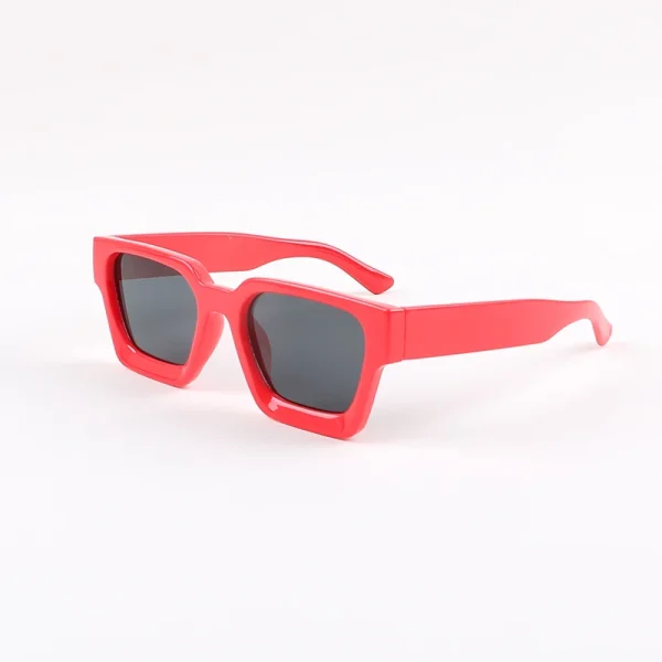 Custom Colorful Trendy Luxury Square Thick Sun Glasses Men Women Lentes De Sol Shades Sunglasses 2025 - Image 5