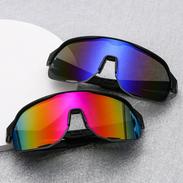High Quality UV400 Cycling Sport Mountain Running Men Shades Travel Oversize New Arrivals Sunglasses Mirrored Trendy