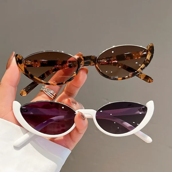 Fashion Trendy  New Style Personality Cat Eye Ins Avant-garde Shades Ladies Gentlemen Sunglasses
