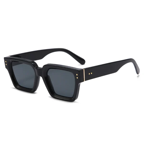 Square Shades Men High Quality Fashion Women Retro Vintage Custom Sunglasses Logo 2025 - Image 2