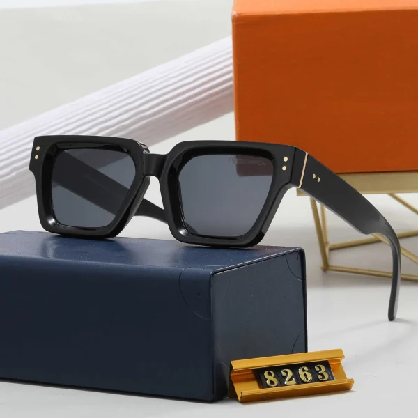 Retro Rectangle Brand Black Shades Man Advanced Gafas De Sol Luxury Design Sunglasses Trendy Women UV400