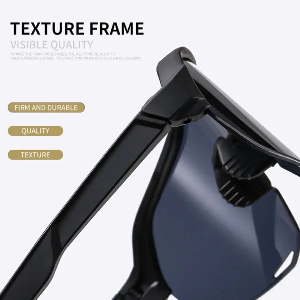 High Quality UV400 Cycling Sport Mountain Running Men Shades Travel Oversize New Arrivals Sunglasses Mirrored Trendy - Image 2