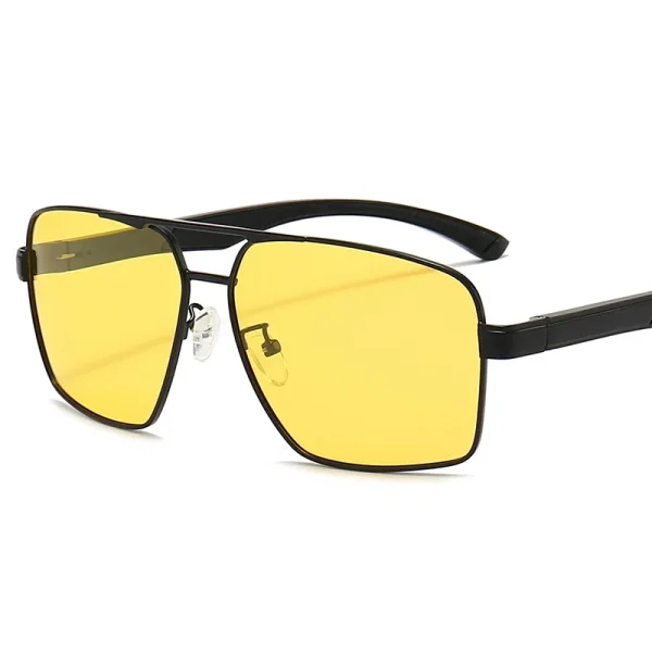 New Aluminum Magnesium Men Women 2025 Polarized Square Sunglasses Night Vision Glasses Driving High Quality - Image 6