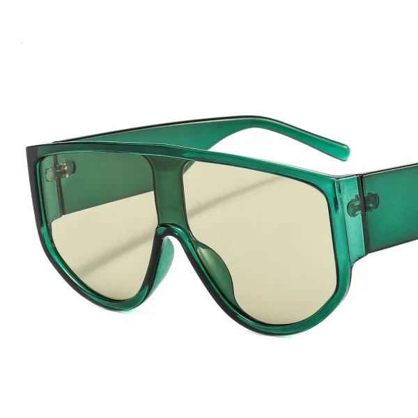 Latest Ladies Designs Shades Men Ins Oversized Eyewear Brand Designer Trendy Womens Sunglasses - Image 2