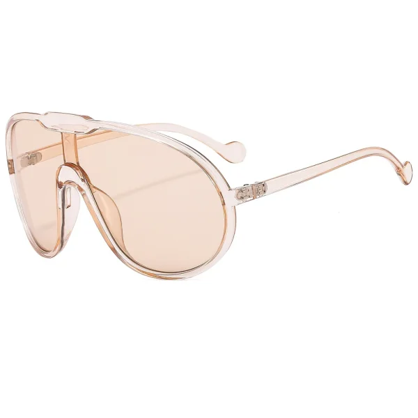 Fashion Big Frame Designs Women Men Oversized Eyewear 2025 Trendy Plastic Bulk Sunglasses Women - Image 5