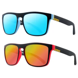 2025 Fashion Sports Polarized Shades Retro Square Cycling Man Glasses Women UV400 Sunglasses High Quality