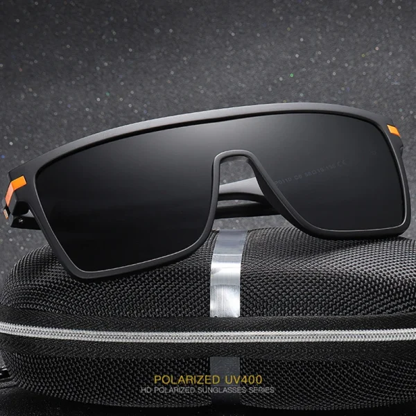 Personalized Oversize Frame Shades Men Trendy Driving Polarized Sunglasses UV400 Women High Quality - Image 3