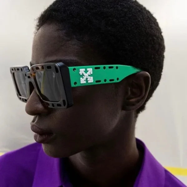 Fashion Uv400 Y2K Futuristic Glasses Women Men Retro Small Frame Square Rectangle Personality Sunglasses - Image 2