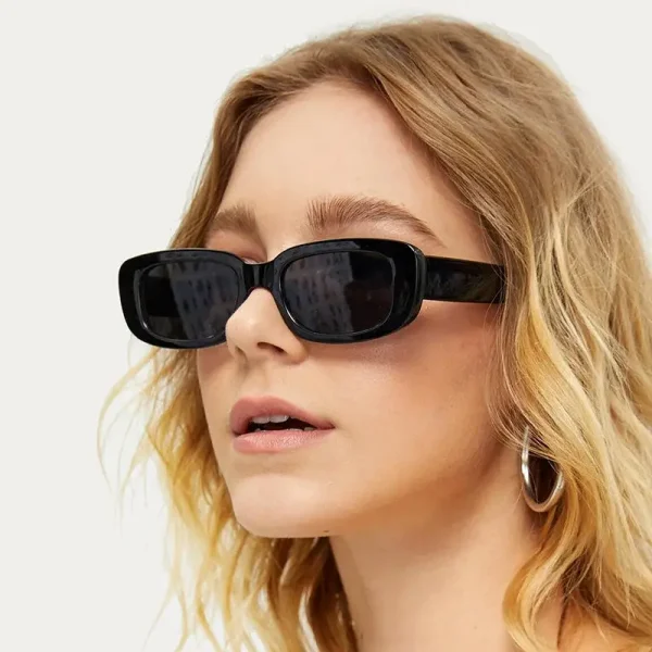 Small Framed Rectangle Plastic Candy Sunglasses Women 2025 Fashion Party Shades Designer Glasses Men Sunglasses - Image 6