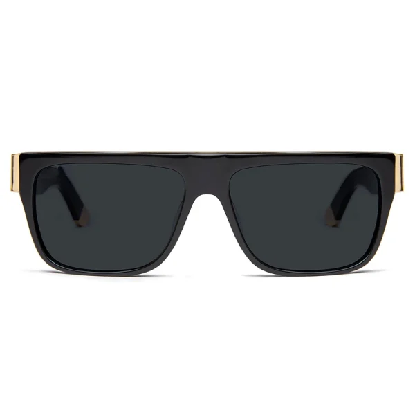 Luxury Designer UV400 WomenShades Men Retro Square Gold Metal Polarized lentes de sol High Quality Sunglasses - Image 4