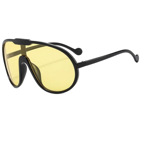 Fashion Big Frame Designs Women Men Oversized Eyewear 2025 Trendy Plastic Bulk Sunglasses Women