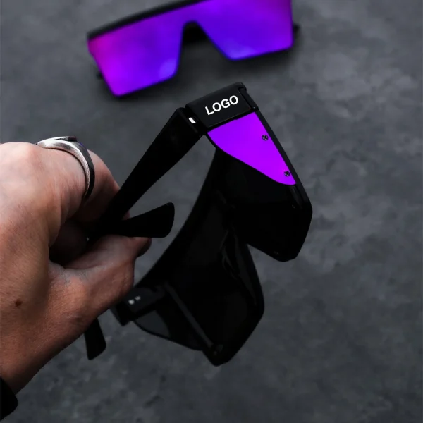 In Stock Lmamba Wholesale ANSI Z87 Safety Sunglasses Fashion Square Oversized Frame Fishing Safety Sports Sunglasses Men Women