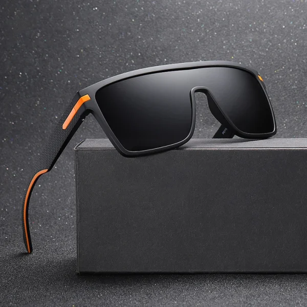 Personalized Oversize Frame Shades Men Trendy Driving Polarized Sunglasses UV400 Women High Quality