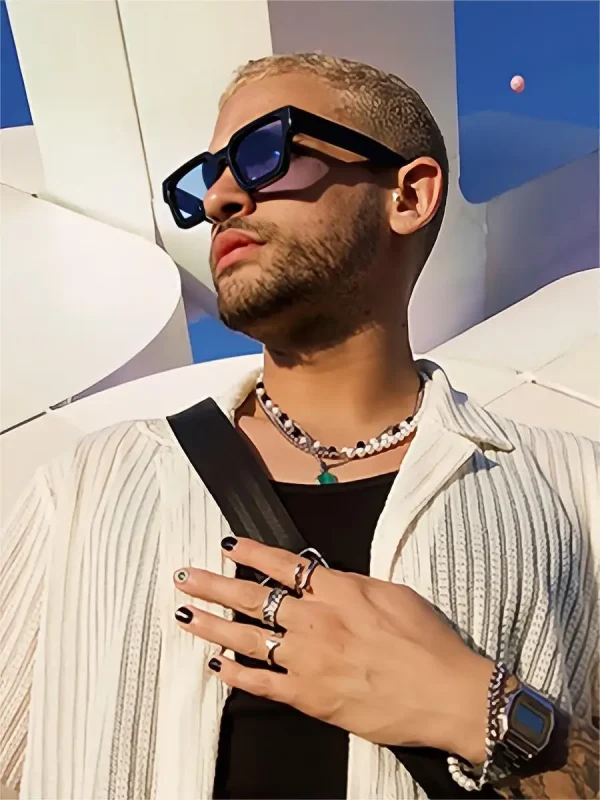 2025 square Fashion Sunglasses for Women Luxury Designer Man Sun Glasses Custom logo Unisex - Image 3