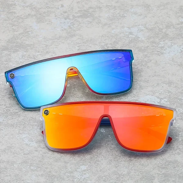 Fashion Sports Sunglasses Women Personalized Trendy Mirror One Pieces Shades Hip Hop Man High Quality Gafas De Sol - Image 4