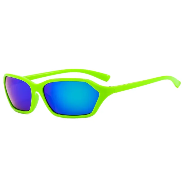 Custom Logo Fashion Pink Wrap Around Sun Glasses Trendy Vintage Y2k  Women Sports Sunglasses Men - Image 6