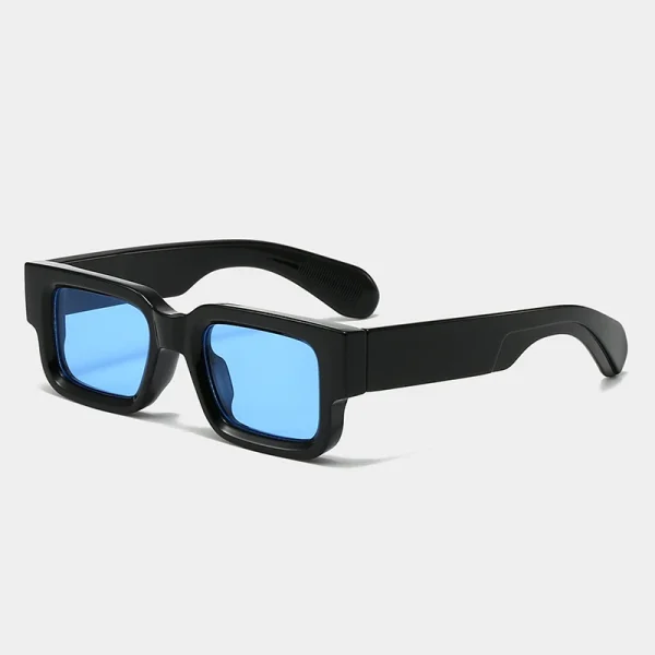 High Quality Square Thick Frames Sun Glasses Custom Vintage Rectangle Sunglasses Women Men - Image 6