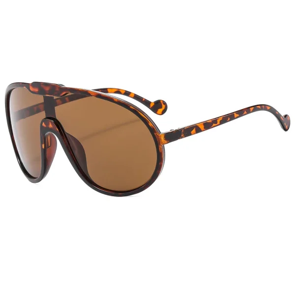 Fashion Big Frame Designs Women Men Oversized Eyewear 2025 Trendy Plastic Bulk Sunglasses Women - Image 4