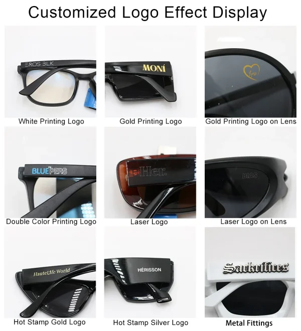 Square Shades Men High Quality Fashion Women Retro Vintage Custom Sunglasses Logo 2025 - Image 5