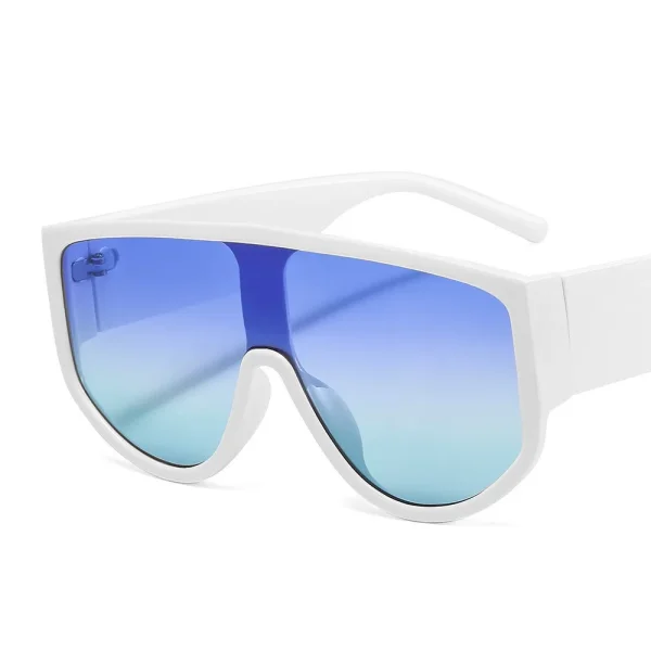 Latest Ladies Designs Shades Men Ins Oversized Eyewear Brand Designer Trendy Womens Sunglasses - Image 3