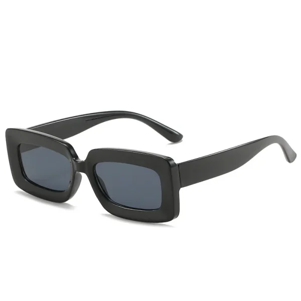 High Quality Women Sunglasses Small Square Transparent Shades Retro Candy Color Seabeach Sun Glasses Rectangle - Image 6