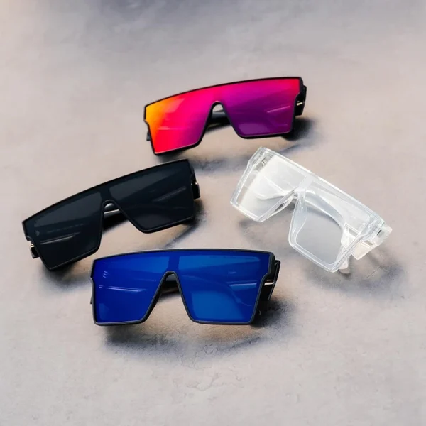 New Designer Shades Sun Glasses Men Black Fashion Square Mirror Retro Glasses Urban Women Custom Gafas De Sol