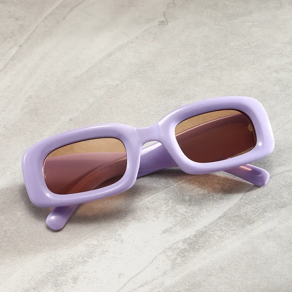 New Trendy Women Brand Design Small Square Sunglasses Classic Retro Sexy Ladies Vintage Sun Glasses - Image 4