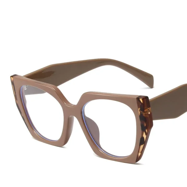 Ins Fashion Top Tr90 Blue Light Blocking Computer Glasses Latest Optical Eyeglass Trendy Color Block Frames - Image 4