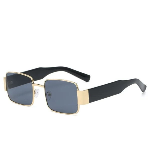 2025 Street Hip-Hop Metal Frame Sun Glasses Steam Punk Unisex Sunglasses High QualityTrendy Square Shades - Image 3