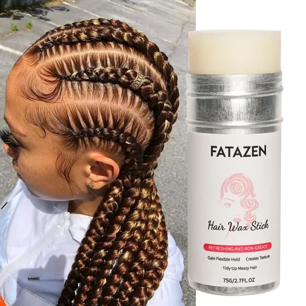 Private Label Edge Control Broken Hair Finishing Stick Hair Styling Waterproof  High Quality Super Styling Hair Wax  Stick