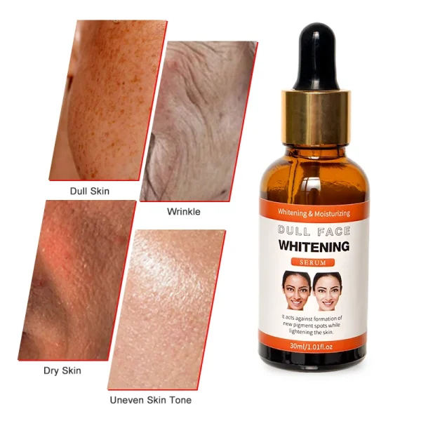 Private Label Organic Natural Facial Serum Firm Vegan Heals Dry Skin SkinCare Hydrates Tone Skin Face Care Arbutin Serum - Image 4