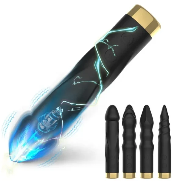 Rechargeable USB Bullet Vibrator Multi-Shaped Adult Sex Toy for Women Mini Size Metal Clit Clitoris Stimulator