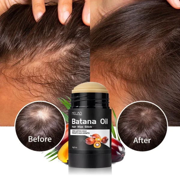 Custom Labels Strong Hold Edge Control Non Toxic Hair Wax Stick With Batana Oil Hair Wax Stick - Image 3