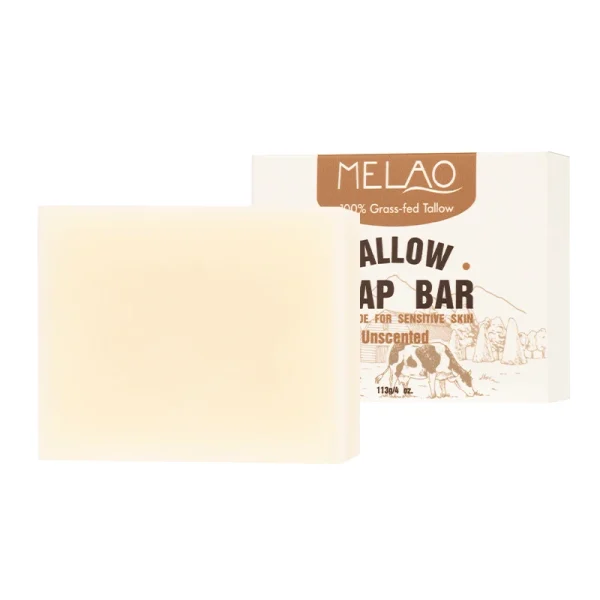 Facial Cleanser Vitamins Moisturizing Anti Aging Korean Cosmetic Beauty Face Whitening Skin Care Products Beef Tallow Soap - Image 6