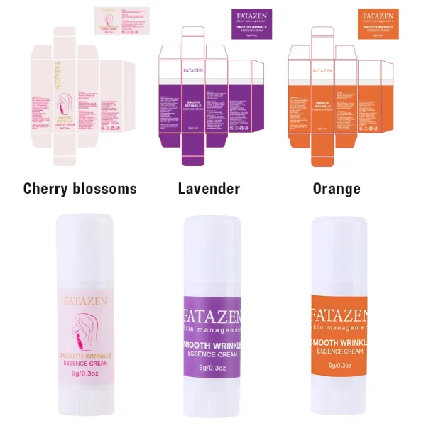 FATAZEN Private Label Smooth Skin Smooth Wrinkle Essence Eye Cream Fine Lines Moisturizer Wholesale Facial Firm Skin Balm Stick - Image 6