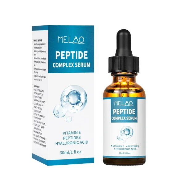 Anti Aging Lift Brightening Skin Care Hyaluronic Acid Vitamin C E Private Label Peptide Collagen Facial Serum