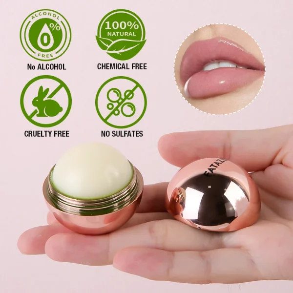 FATAZEN Private Label Multiple Customized Mini Size Travel Size Lip Balm Ball Round Lip Balm Ball for Women Lip Balm Fpr Men - Image 4