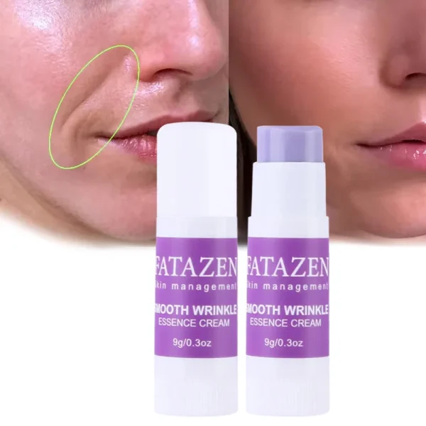 FATAZEN Smooth Wrinkle Essence Cream Fine Lines Moisturizing Moisturizer Herbal OEM Face Cream Stick Wrinkle Cream