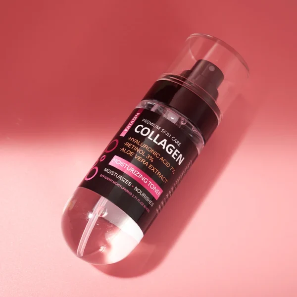 Private Label FATAZEN Deep Moisturizing Collagen Facial Toner OEM Skincare Products Organic Anti-Aging Repair Water Face Toner - Image 5