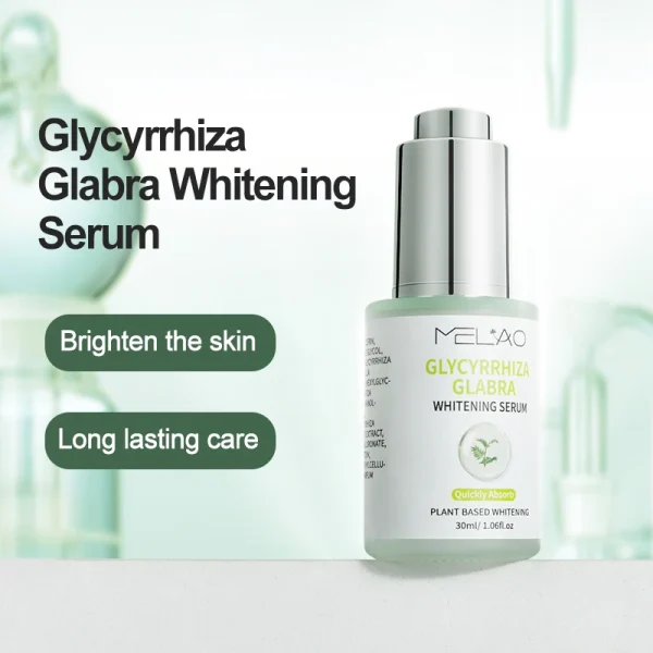 Anti Aging Lift Brightening Skin Care Hyaluronic Acid Vitamin C E Peptide Collagen Facial Glycyrrhiza Glabra Whitening Serum - Image 4