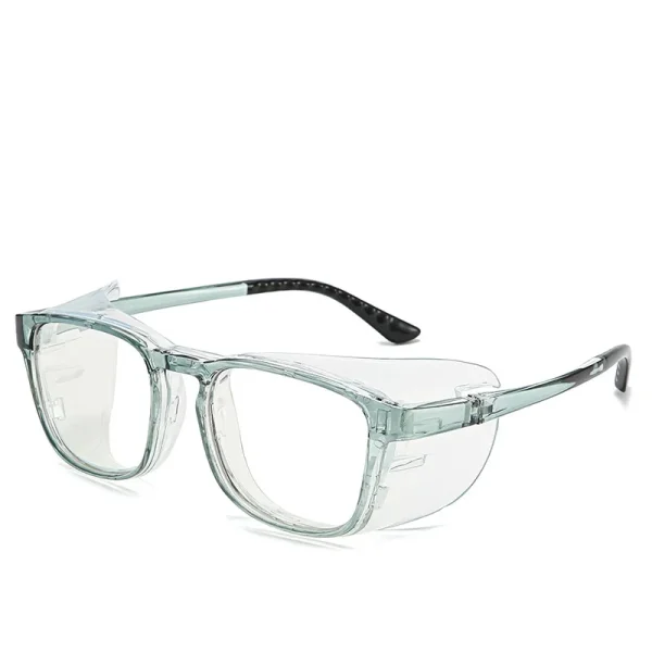 Custom Prime Quality Side Shield Anti-Fog Safety Full Frame Ansi Z87.1 Safety Glasses Anti Blue Light Frames - Image 3