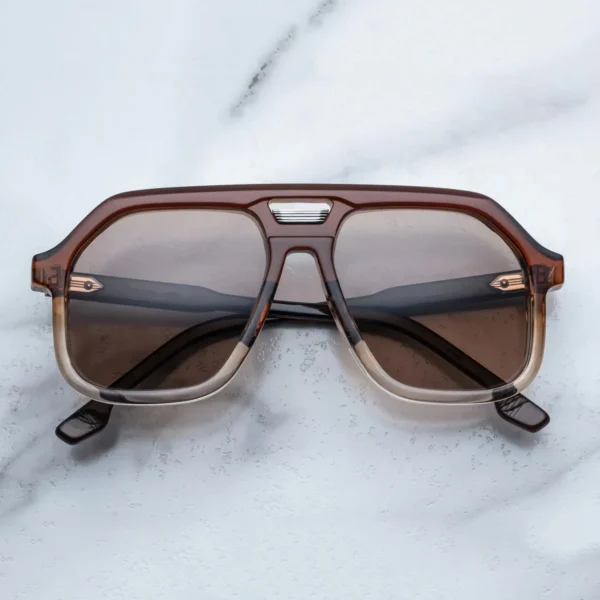 Retro Square Luxury Brand Designer Oversized Shades CR39 Lens UV400 Polarized TR Frame Sunglasses Custom High Quality - Image 4