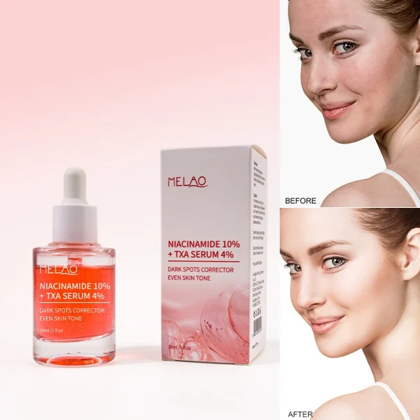 Cosmetic Moisturizer Facial Whitening Private Label Vitamin Skin Makeup Peptide Face Care Tranexamic Acid Niacinamide Face Serum