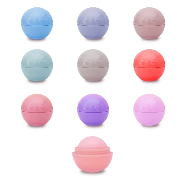 OEM/OEM Wholesale Organic Vegan Moisturizing Round Lip Balm Ball Container - Image 6
