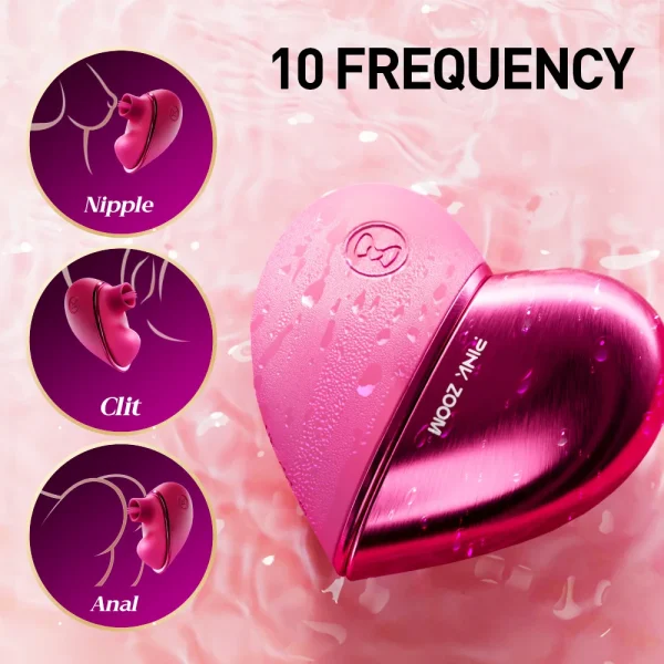 Wholesale Cheap Girl Automatic Adult Toys Licking Clitoral Vibrator Love Egg Sex Toy for Woman Couples - Image 5