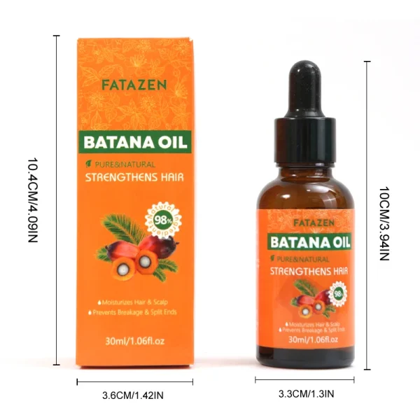 FATAZEN OEM Best Price Natural Puree Batana Essential Hair Oil Natural Organic Honduras Raw Batana Oil for Hair Growth - Image 6