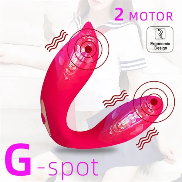 USB Powered Adult Sex Toys for Women Wearable Vibrating Panties with Dual Motors Kegel Ball & Dildo Vaginal Vibrators - Image 3