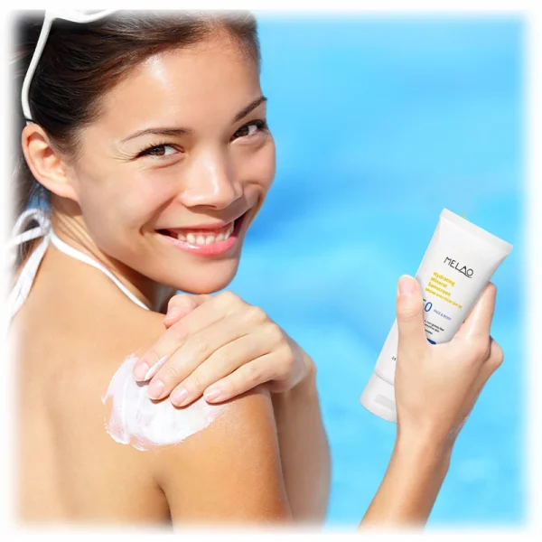 Korean Skincare Face Care Sunblock Sun Block Screen Cream Anti UV Spf 50 Sunblock for Face Sunscreen Cream Spf 50 - Image 3
